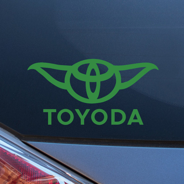 Toyoda Green Vinyl Decal 🌟🌟🌟🌟🌟