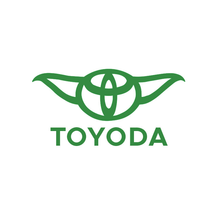 Toyoda Green Vinyl Decal 🌟🌟🌟🌟🌟